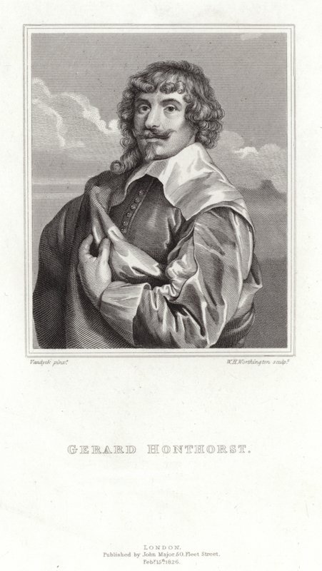 Gerard van Honthorst by Anthony van Dyck