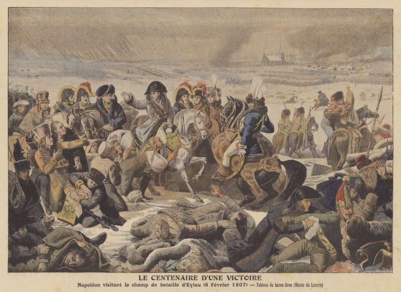 Napolyon Eylau Savaş Alanı (8 Şubat 1807) by Antoine Jean after Gros