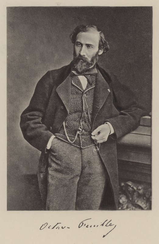 Octave Feuillet, Fransız romancı ve oyun yazarı (s/b fotoğraf) by Antoine Samuel Adam Salomon