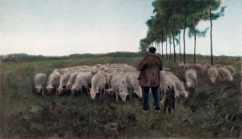 Sonbahar (renkli fotoğraf) by Anton Mauve