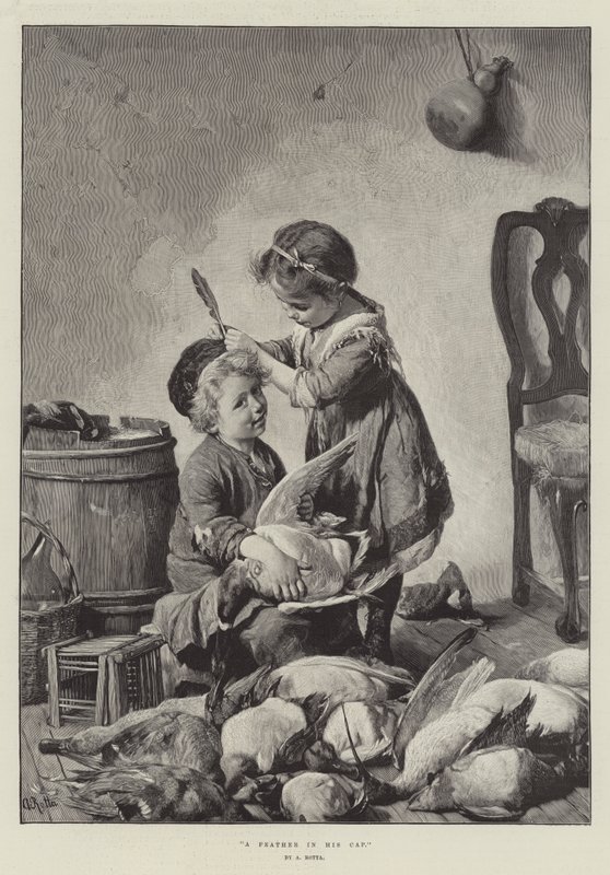 Şapkasında Bir Tüy by Antonio Rotta