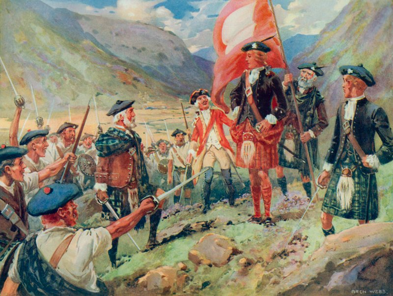 Standardın Yükselişi, Bonnie Prince Charlie 1745