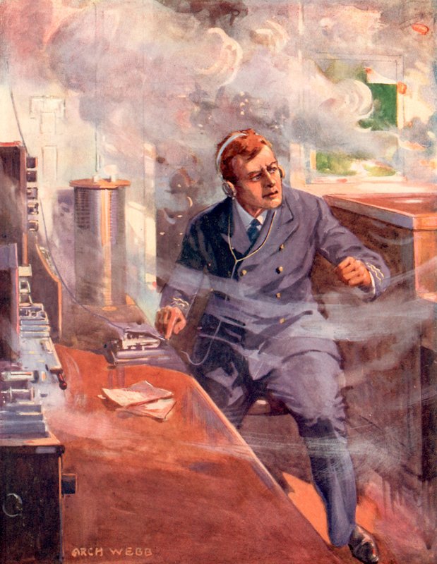 Winged words that rescue lives at sea  by Archibald Webb