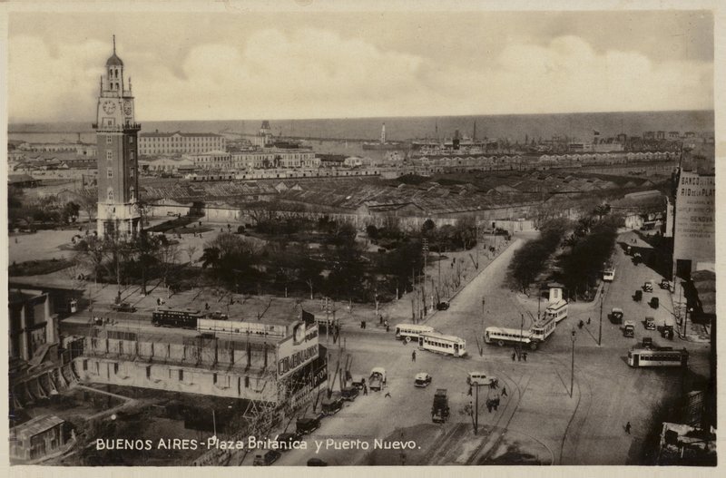 Plaza Britanica ve Puerto Nuevo, Buenos Aires, Arjantin by Argentinian Photographer