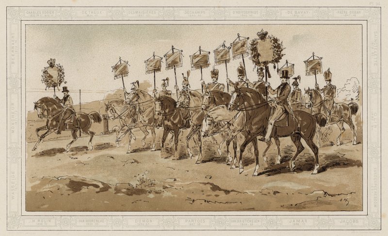 Belçika Demiryolları Bakanları by Armand Jean Heins