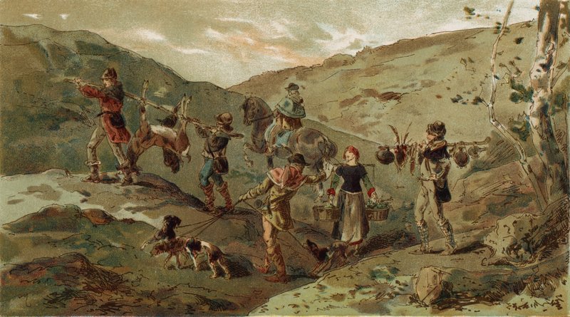 Asil bayan arabası, 13. yüzyıl by Armand Jean Heins