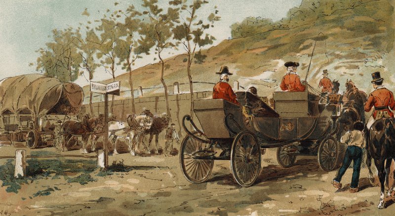 Renaix wagon and royal carriage of King Leopold I, Belgium, 19th Century  by Armand Jean Heins