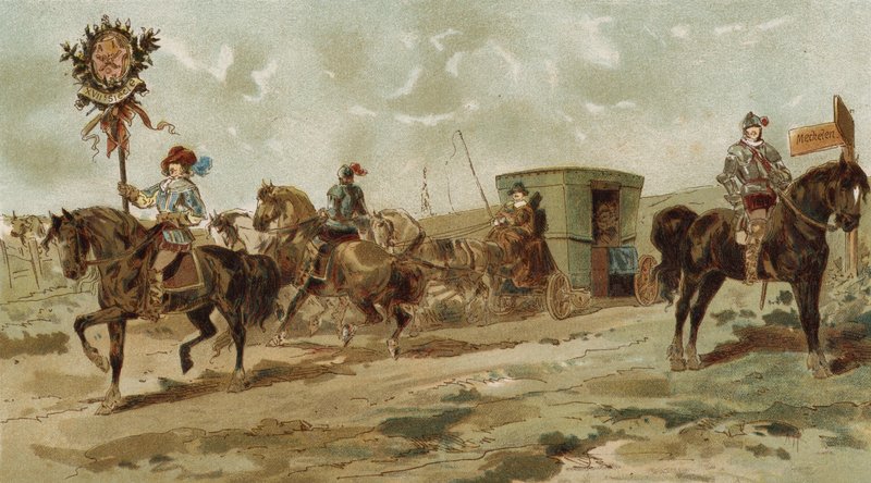 Rubens carriage, Spanish Netherlands, early 17th Century  by Armand Jean Heins
