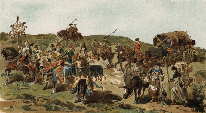 Bir bayanın taşıması, 13. Yüzyıl by Armand Jean Heins