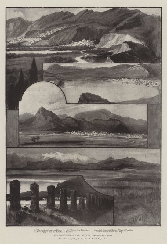 Yunan-Türk Savaşı, Velestino ve Volo'nun Görüşleri by Arthur David McCormick