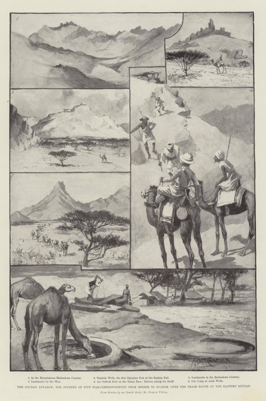 ಸೌದನ್ ಅಡ್ವಾನ್ಸ್, ಬರ್ಬರ್‌ನಿಂದ ಸುವಾಕಿಮ್‌ಗೆ ಐದು ಯುದ್ಧ-ಪ್ರತಿನಿದಿಗಳ ಪ್ರಯಾಣ, ಪೂರ್ವ ಸೌಡಾನ್ ತುರ್ಕಿನ ವ್ಯಾಪಾರ ಮಾರ್ಗದ ಮೂಲಕ by Arthur David McCormick