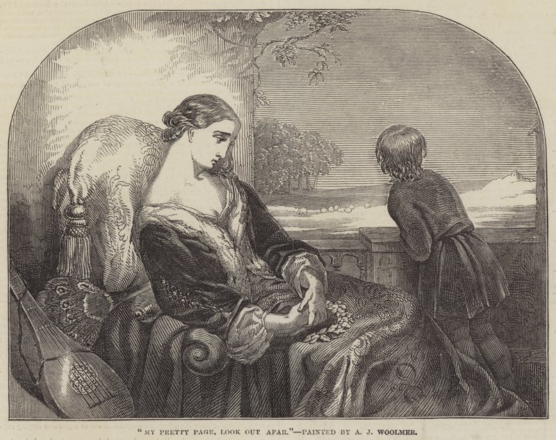 Benim Güzel Sayfam Uzaklara Bak by Arthur Joseph Woolmer