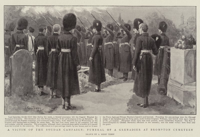 Soudan Seferi Kurbanı, Bir Grenadier