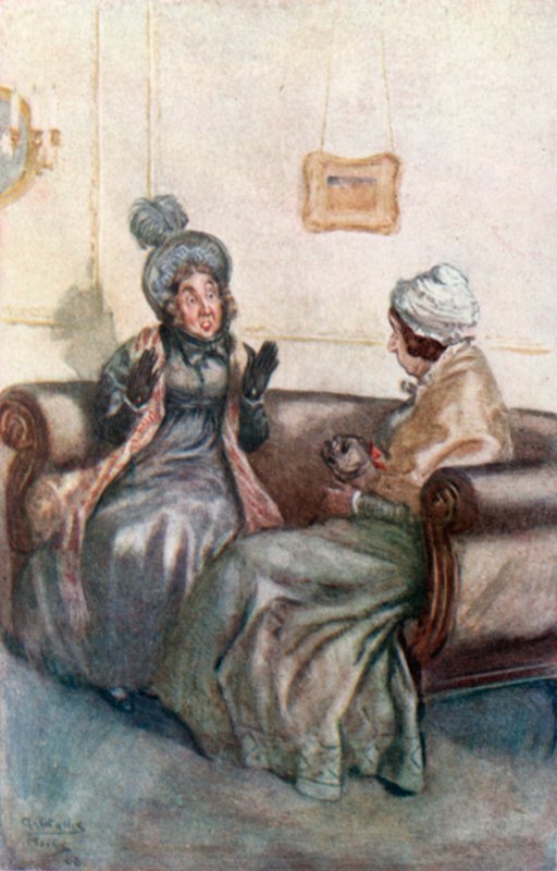 Illustration for Pride and Prejudice eftir Jane Austen turki by Arthur Wallis Mills