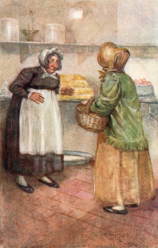 Jane Austen tarafından Northanger Manastırı için İllüstrasyon by Arthur Wallis Mills