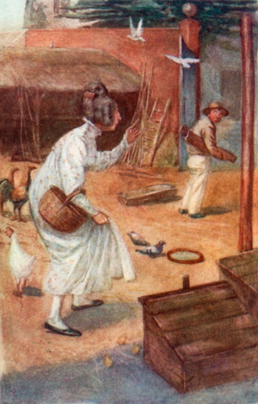 Jane Austen tarafından Northanger Manastırı için İllüstrasyon by Arthur Wallis Mills