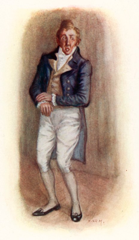 Jane Austen tarafından Northanger Manastırı için İllüstrasyon by Arthur Wallis Mills