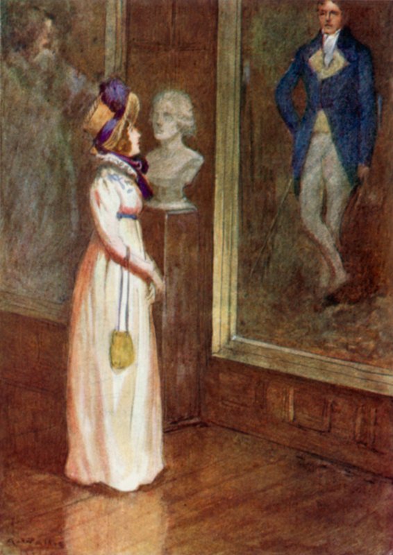 Myndskreyting fyrir stolt og fordóma eftir Jane Austen by Arthur Wallis Mills