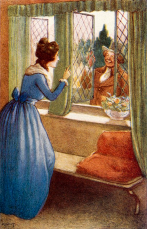Illustration for Pride and Prejudice by Jane Austen  by Arthur Wallis Mills
