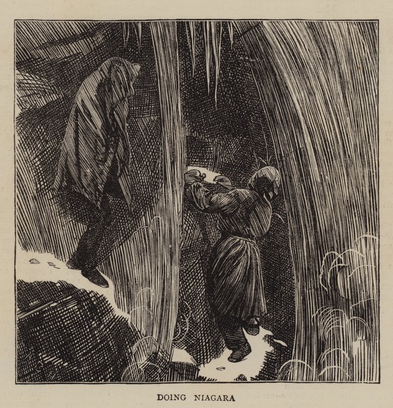 Niagara yapmak by Arthur Boyd Houghton