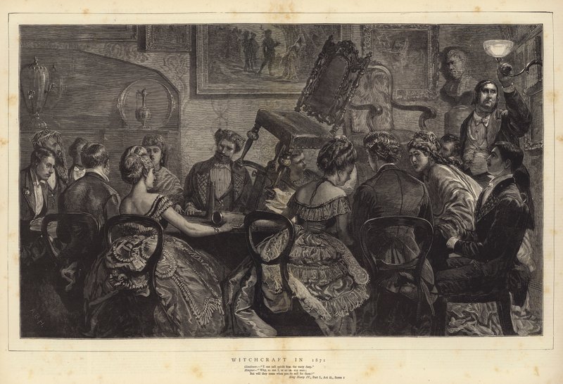 1871 ಟರ್ಕಿಯಲ್ಲಿ ವಾಮಾಚಾರ by Arthur Boyd Houghton