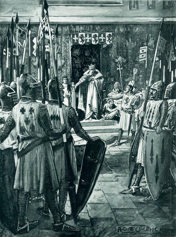 Henry III ve Baronlar by Arthur David McCormick