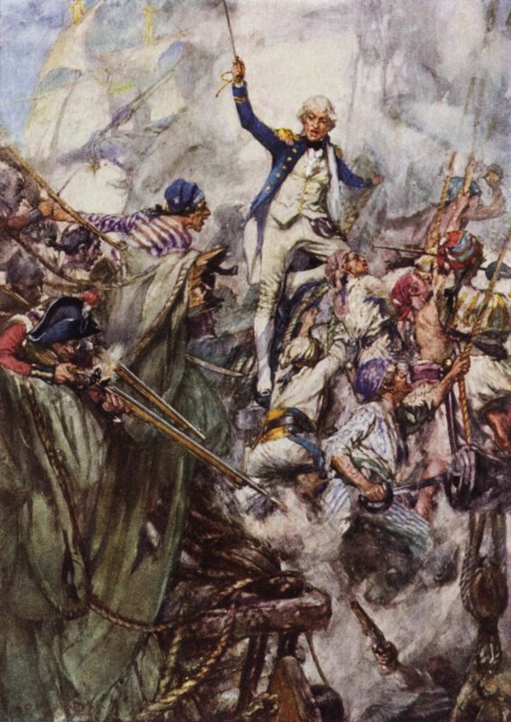 Nelson, Cape St Vincent açıklarındaki savaşta San Josef