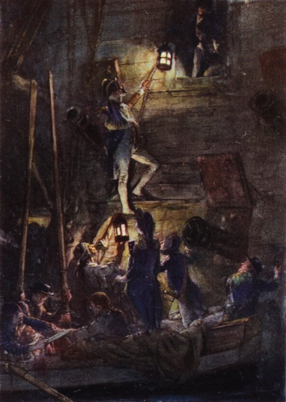 Nelson kolunu kesmek için Theseus