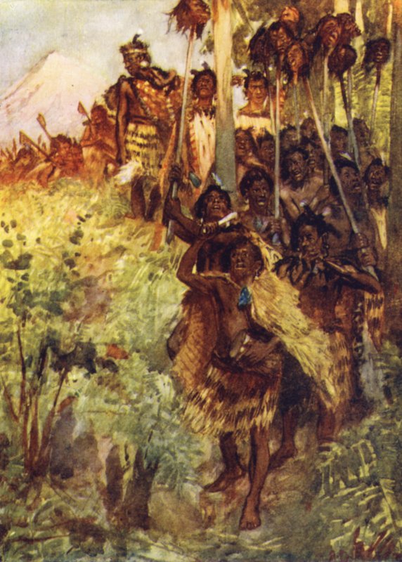 Dövüşte galipler by Arthur David McCormick
