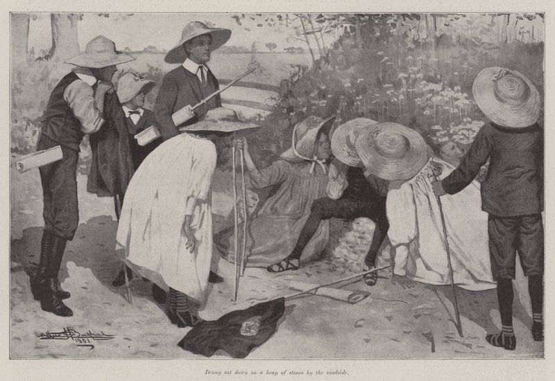 Canterbury Hacıları, E Nesbit by Arthur Herbert Buckland