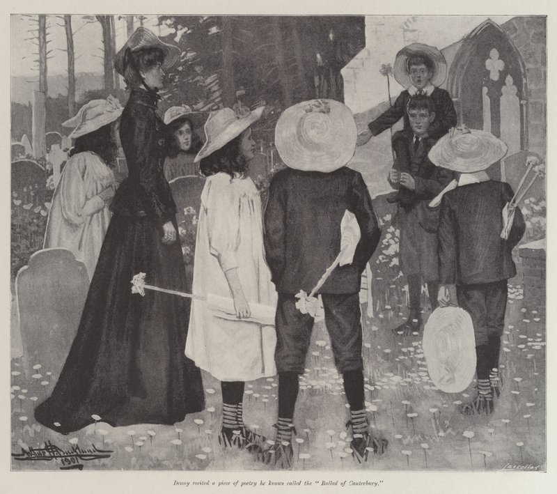 Canterbury Hacıları, E Nesbit by Arthur Herbert Buckland