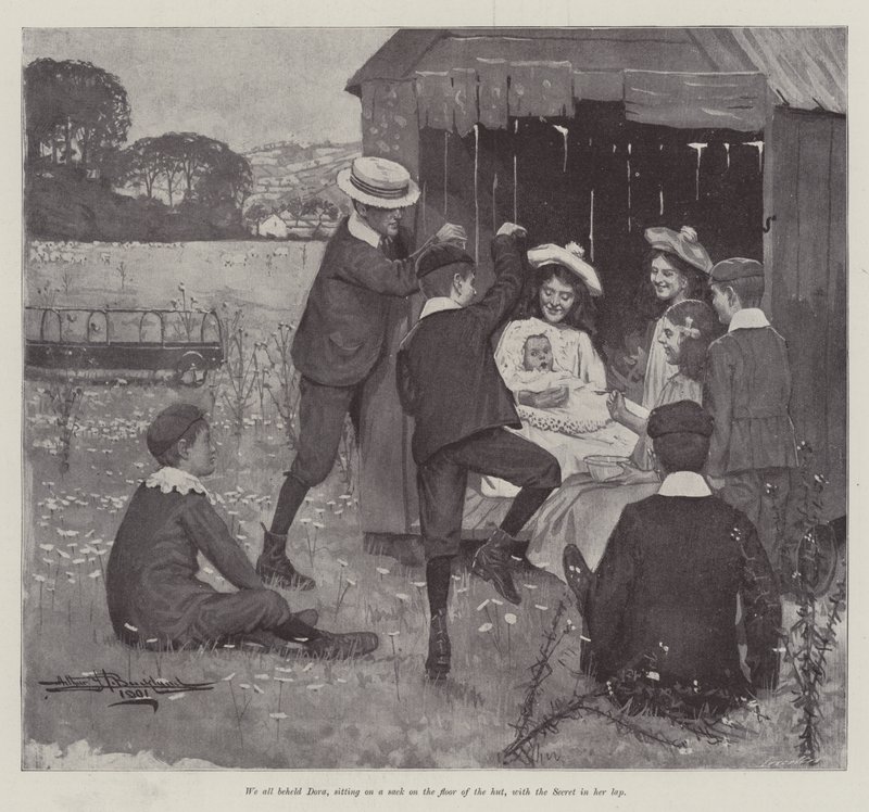 Doğuştan Bebek, E Nesbit by Arthur Herbert Buckland