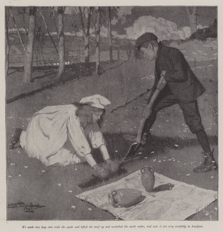 Eski Eserlerin Satışı, E Nesbit by Arthur Herbert Buckland