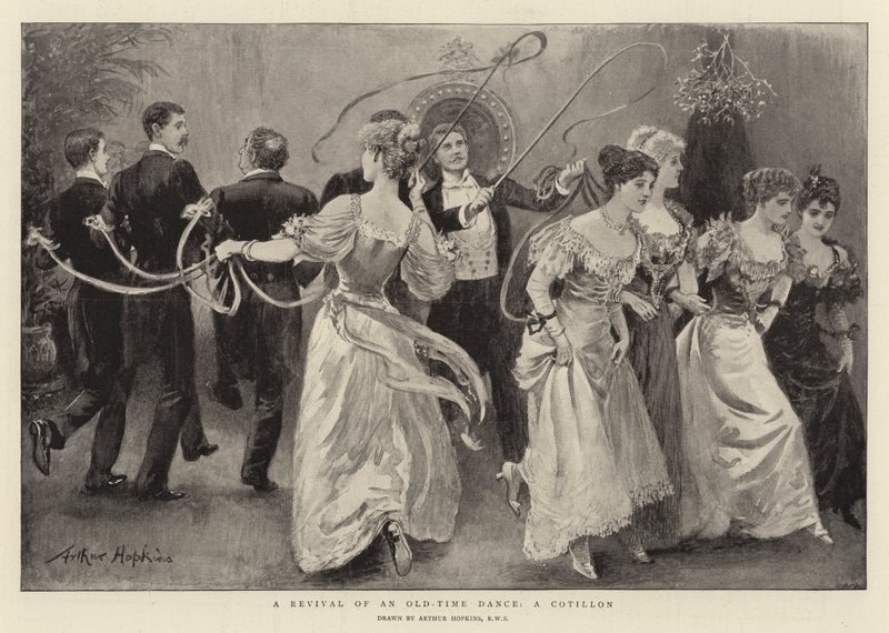 Eski Zaman Dansının Yeniden Canlandırılması, Bir Cotillon by Arthur Hopkins