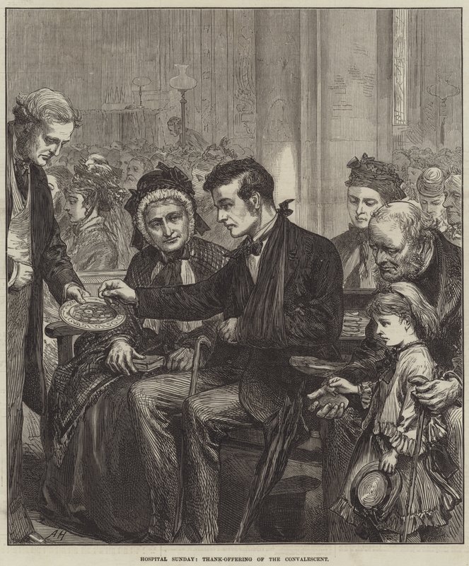Hastane Pazar, İyileşenlerin Teşekkür Teklifi by Arthur Hopkins