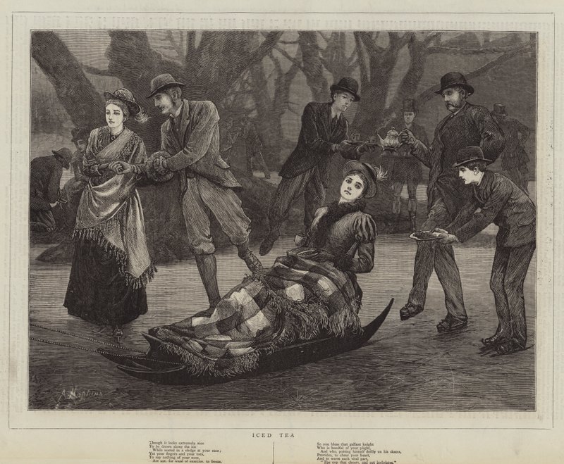 Buzlu çay by Arthur Hopkins