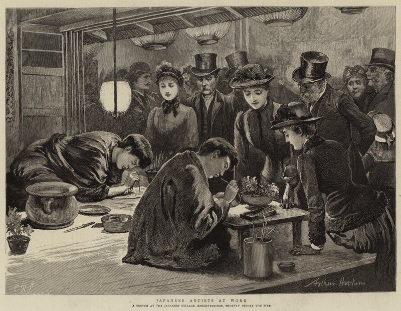 Japon Sanatçılar İş Başında by Arthur Hopkins