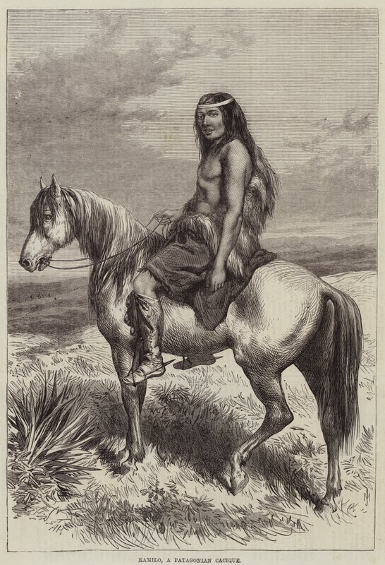 Kamilo, bir Patagonya Cacique by Arthur Hopkins