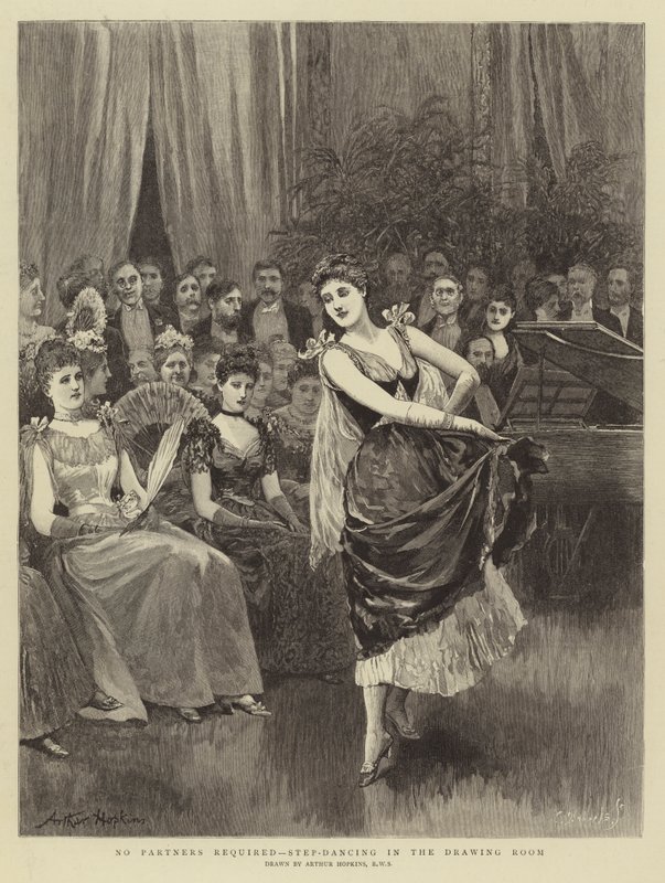 Partner Gerekmez, Salonda Step Dansı by Arthur Hopkins