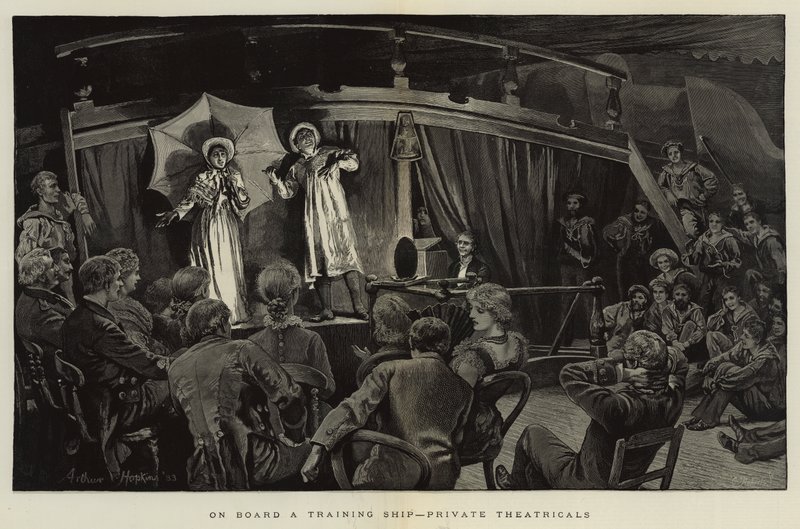 Bir Eğitim Gemisinde, Özel Tiyatrolar by Arthur Hopkins