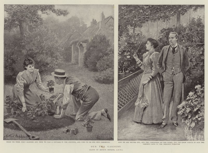 Our Two Gardens  by Arthur Hopkins