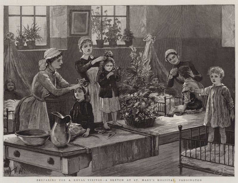 Kraliyet Ziyaretçisine Hazırlanmak, Paddington, St Mary