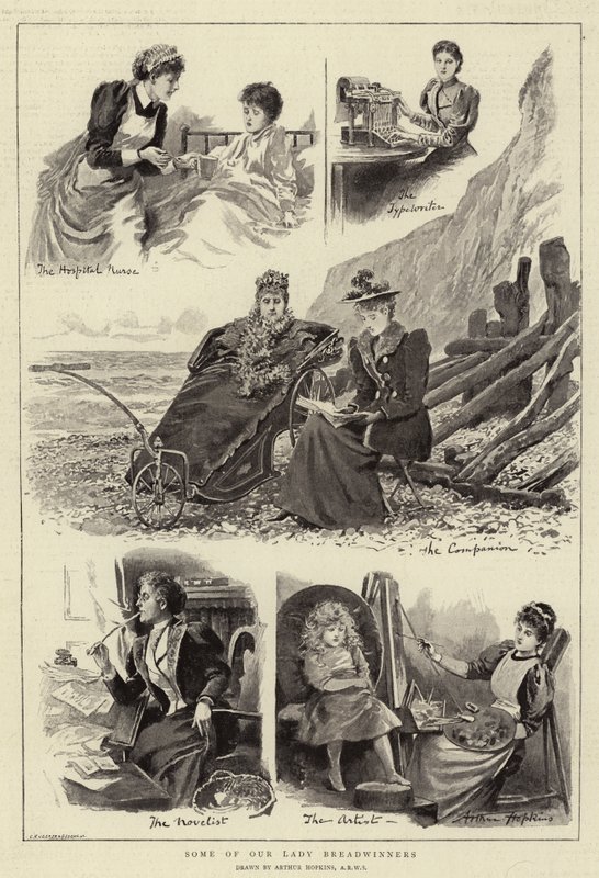 Some of Our Lady Breadwinners  by Arthur Hopkins