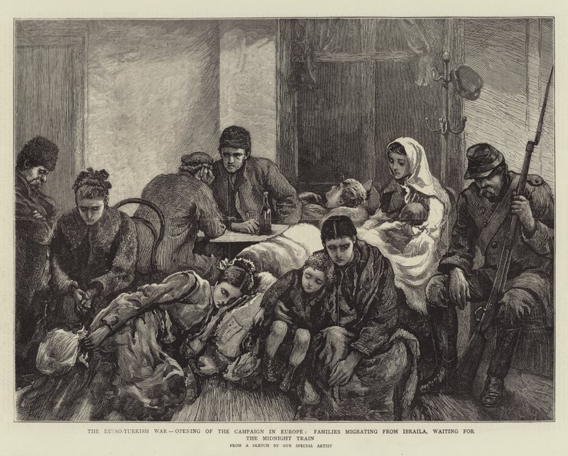 Türk-Rus Savaşı, Avrupa