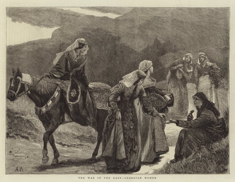 Doğuda Savaş, Gürcü Kadınları by Arthur Hopkins
