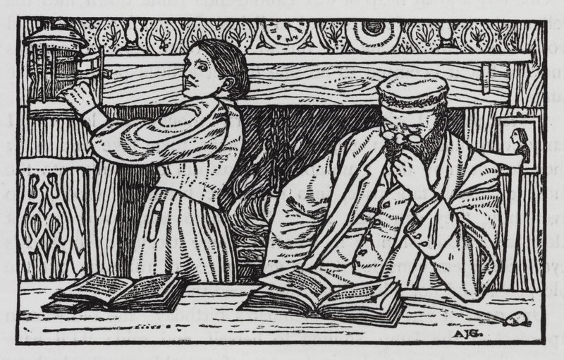 Hans Christian Andersen: Eski Sokak Lambası by Arthur Joseph Gaskin