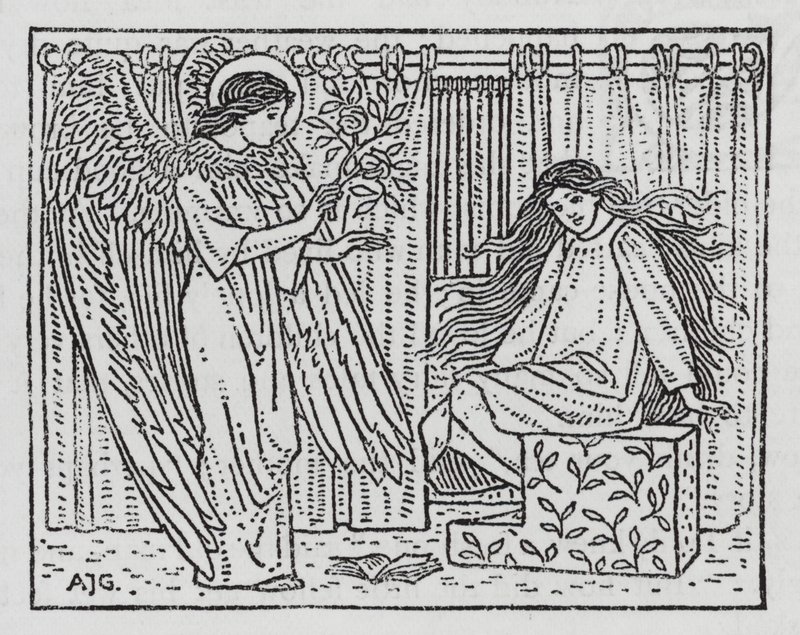 Hans Christian Andersen: Kırmızı Pabuçlar (taş) by Arthur Joseph Gaskin
