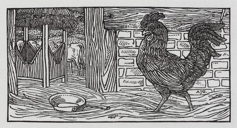 Hans Christian Andersen: "Bunda Şüphe Yok" (lito) by Arthur Joseph Gaskin