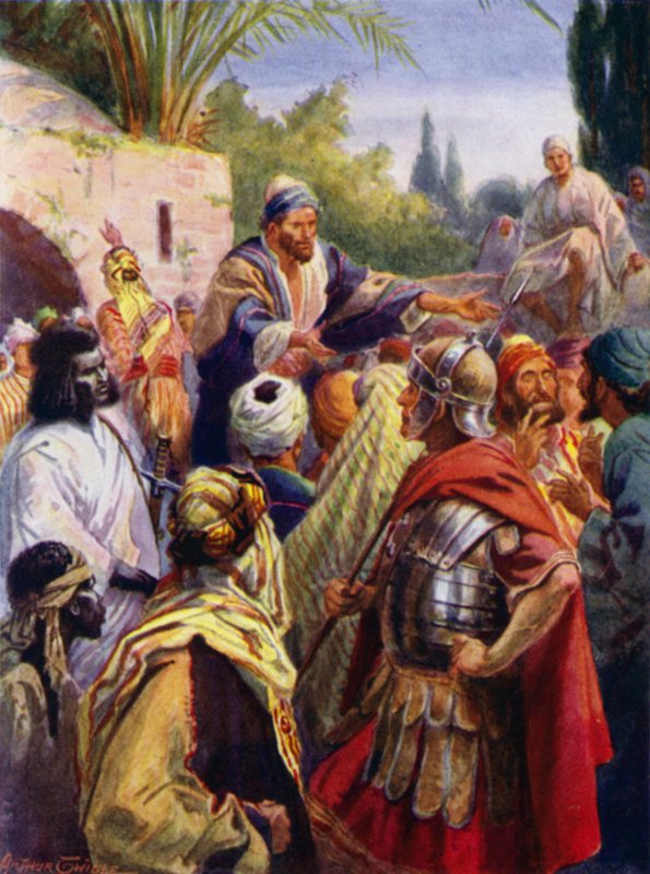 Pentekost (renkli taş) by Arthur Twidle