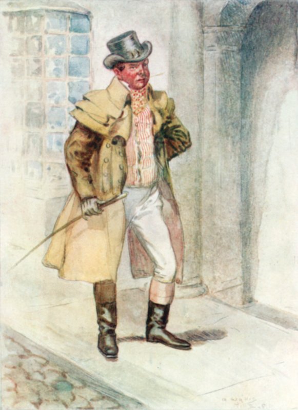 Jane Austen tarafından Northanger Manastırı için İllüstrasyon by Arthur Wallis Mills